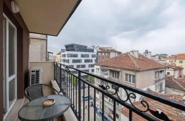 City Apart Daire, 1 Yatak Odası, Balkon