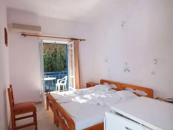 İki Ayrı Yataklı Oda, 2 Tek Kişilik Yatak, Balkon, Dağ Manzaralı