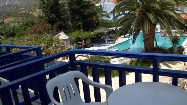 İki Ayrı Yataklı Oda, 2 Tek Kişilik Yatak, Balkon, Dağ Manzaralı