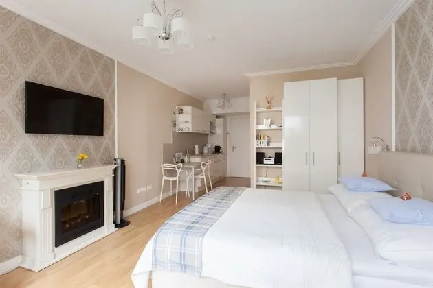 Apart Daire, Teras, Bahçe Manzaralı (Cleaning Fee Included in Price)