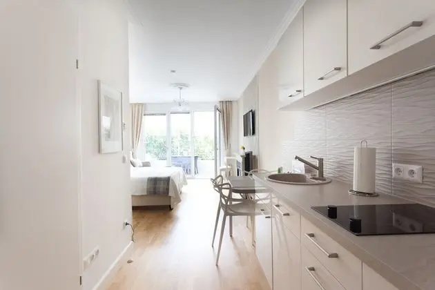 Apart Daire, Teras, Bahçe Manzaralı (Cleaning Fee Included in Price)