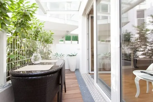 Apart Daire, Teras, Bahçe Manzaralı (Cleaning Fee Included in Price)