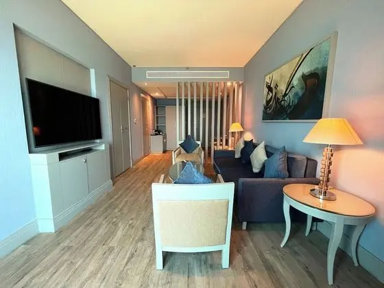 Club Süit, Birden Çok Yatak, Business Dinlenme Salonu Kullanımı, Deniz Manzaralı (Prestige)