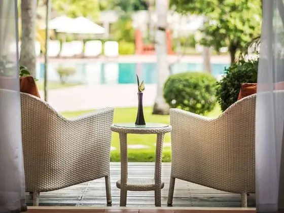 Luxury Oda, 2 Tek Kişilik Yatak, Teras