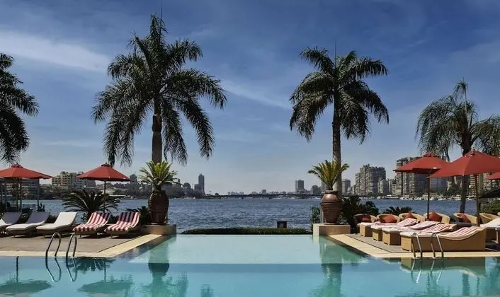 Luxury Oda, 1 En Büyük (King) Boy Yatak, Business Dinlenme Salonu Kullanımı, Manzaralı (Nile View)