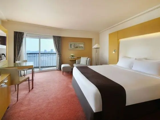 Luxury Oda, 1 En Büyük (King) Boy Yatak, Business Dinlenme Salonu Kullanımı, Manzaralı (Nile View)