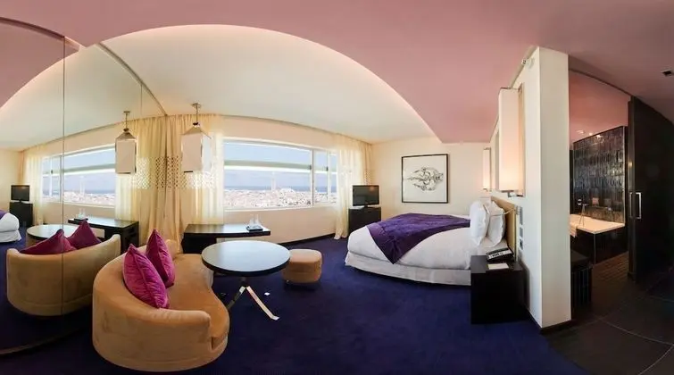 Luxury Oda, 1 En Büyük (King) Boy Yatak, Manzaralı (Medina, Mosque and Ocean view)