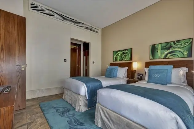Luxury İki Ayrı Yataklı Oda, 2 Tek Kişilik Yatak, Balkon, Manzaralı (Palm View)
