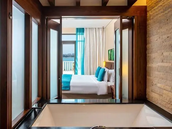 Luxury İki Ayrı Yataklı Oda, 2 Tek Kişilik Yatak, Balkon, Manzaralı (Palm View)