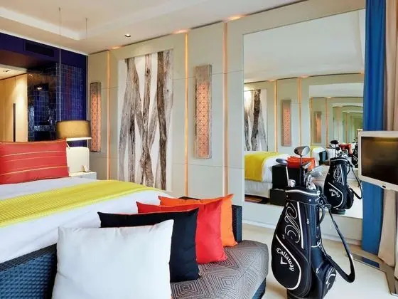 Superior İki Ayrı Yataklı Oda, 2 Tek Kişilik Yatak, Teras, Havuz Manzaralı