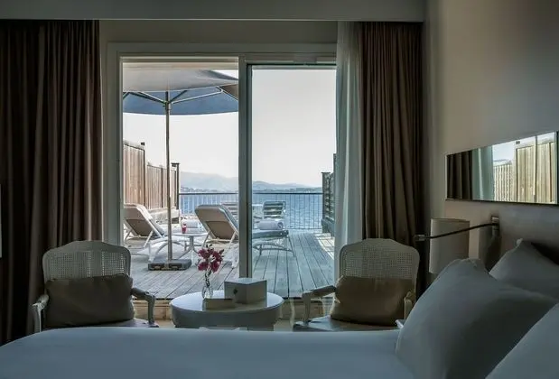 Luxury Oda, 1 En Büyük (King) Boy Yatak, Teras, Deniz Manzaralı