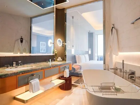 Luxury Oda, 1 En Büyük (King) Boy Yatak, Business Dinlenme Salonu Kullanımı