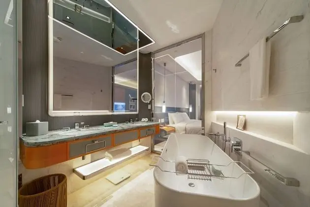 Luxury Oda, 1 En Büyük (King) Boy Yatak, Business Dinlenme Salonu Kullanımı