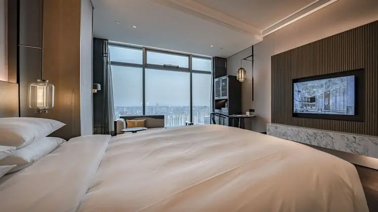 Luxury Oda, 1 En Büyük (King) Boy Yatak, Şehir Manzaralı