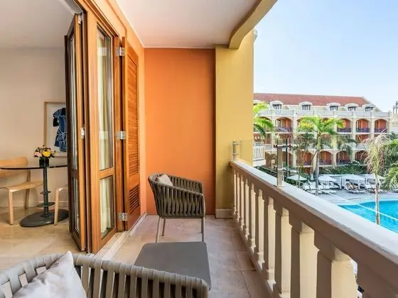 Superior İki Ayrı Yataklı Oda, 2 Tek Kişilik Yatak, Balkon, Bahçe Manzaralı