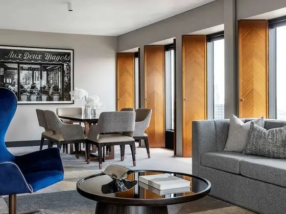Club Süit, 1 En Büyük (King) Boy Yatak, Şehir Manzaralı, Köşe (Prestige Suite, Club Sofitel Access)