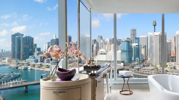 Luxury Oda, 1 En Büyük (King) Boy Yatak, Liman Manzaralı, Köşe