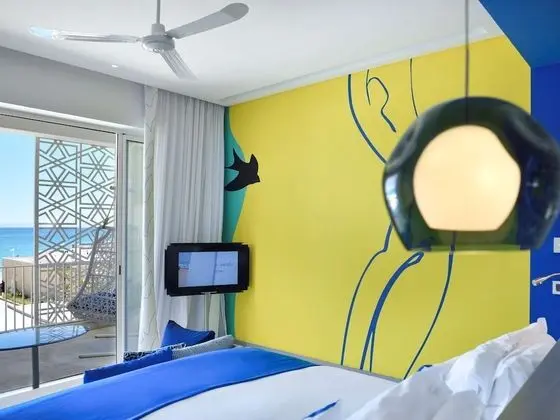 Oda, 1 En Büyük (King) Boy Yatak, Teras, Deniz Manzaralı (Magnifique)