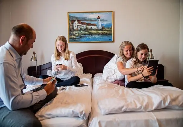 Family Dört Kişilik Oda, Teras