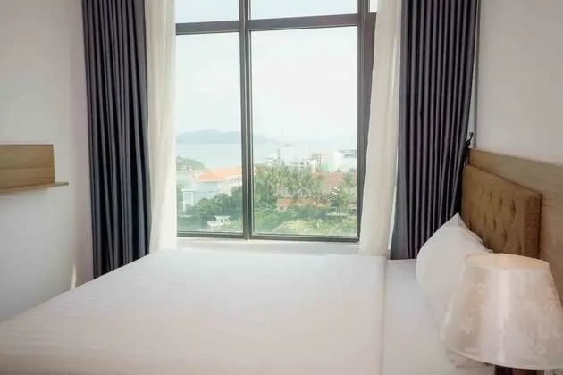 Deluxe Apart Daire, 2 Yatak Odası, Küçük Mutfak, Plaj Manzaralı