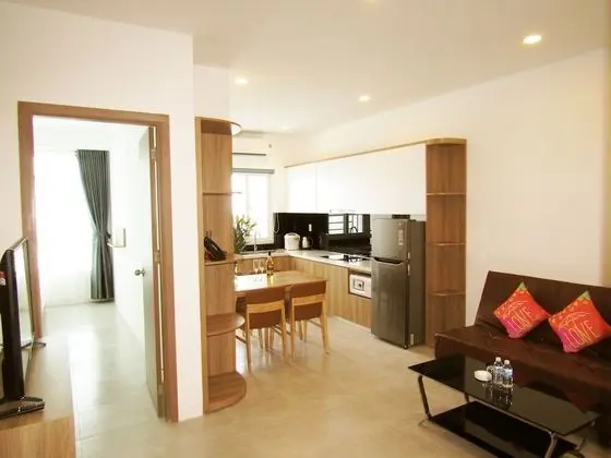 Luxury Apart Daire, 3 Yatak Odası, Küçük Mutfak, Plaj Manzaralı