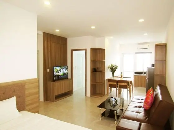 Luxury Apart Daire, 3 Yatak Odası, Küçük Mutfak, Plaj Manzaralı