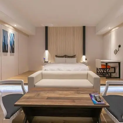 Design Tek Büyük Yataklı Oda (Run of house, with massage chair)