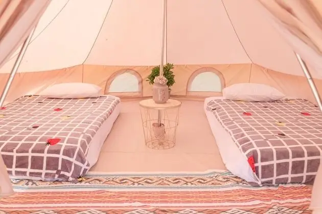 Romantic Çadır, 2 Tek Kişilik Yatak