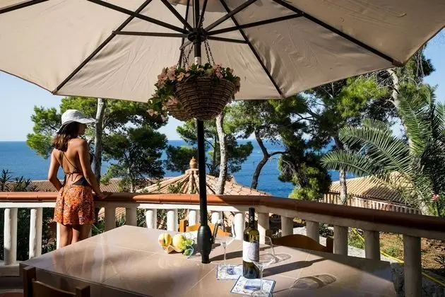 Basic Bungalov, 1 Yatak Odası, Teras, Deniz Manzaralı (Lipari)