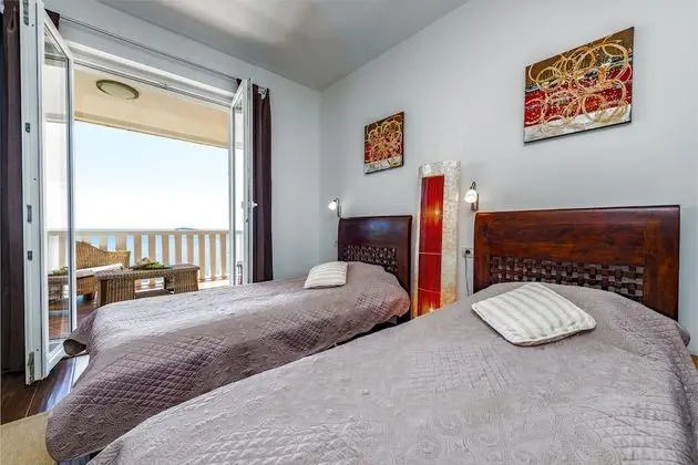 Deluxe Villa, 4 Yatak Odası, Kişiye Özel Havuzlu, Deniz Manzaralı