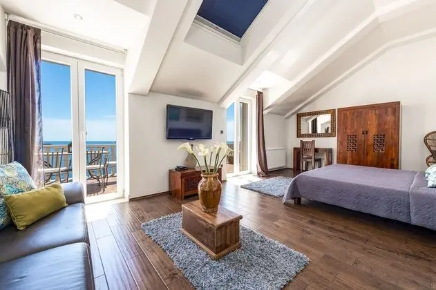 Deluxe Villa, 4 Yatak Odası, Kişiye Özel Havuzlu, Deniz Manzaralı