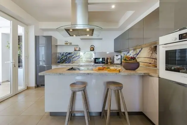 Deluxe Villa, 4 Yatak Odası, Kişiye Özel Havuzlu, Deniz Manzaralı