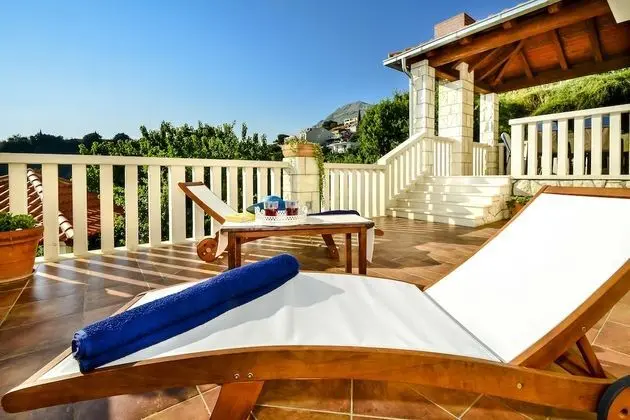 Deluxe Villa, 4 Yatak Odası, Kişiye Özel Havuzlu, Deniz Manzaralı