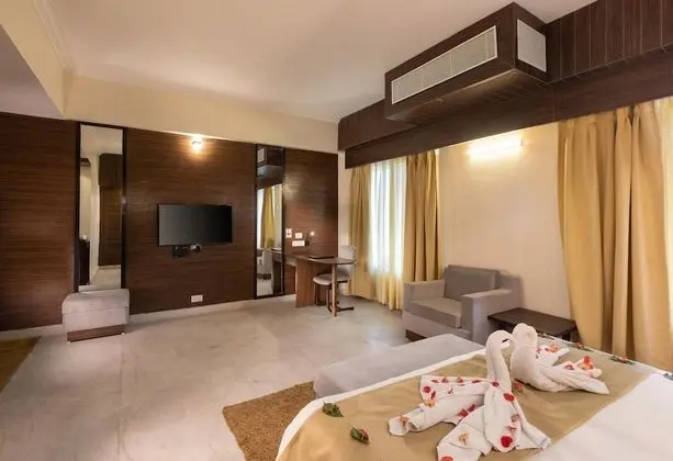 Premier Tek Büyük Yataklı Oda, 1 Çift Kişilik Yatak, Buzdolabı, Bahçe Manzaralı