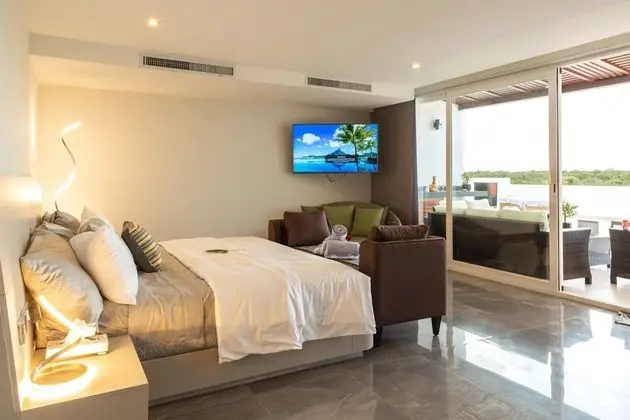 Exclusive Çatı Katı Süiti (Penthouse), 1 En Büyük (King) Boy Yatak, Balkon, Kule