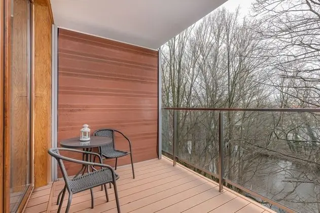 Apart Daire, 1 Yatak Odası, Balkon, Bahçe Manzaralı