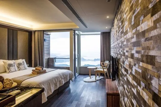 Design Tek Büyük Yataklı Oda, 1 En Büyük (King) Boy Yatak, Balkon, Okyanus Manzaralı