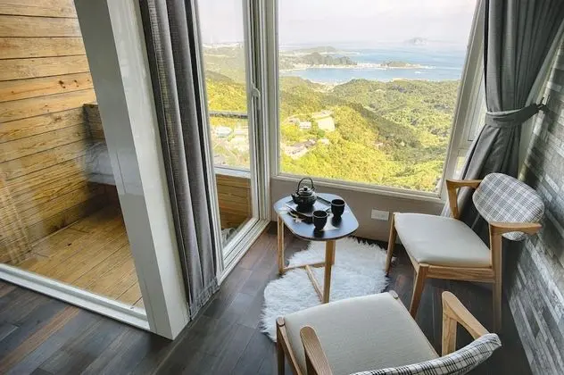 Design Tek Büyük Yataklı Oda, 1 En Büyük (King) Boy Yatak, Balkon, Okyanus Manzaralı
