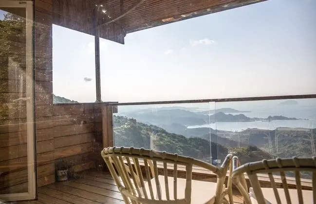 Panoramic Dört Kişilik Oda, 2 Yatak Odası, Balkon, Deniz Manzaralı