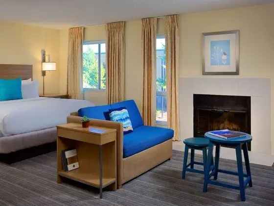 Stüdyo Süit, 1 En Büyük (King) Boy Yatak, Şömine