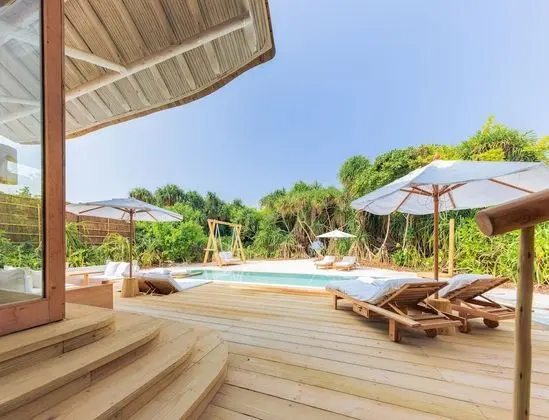 1 Bedroom Island Family Retreat and the Room