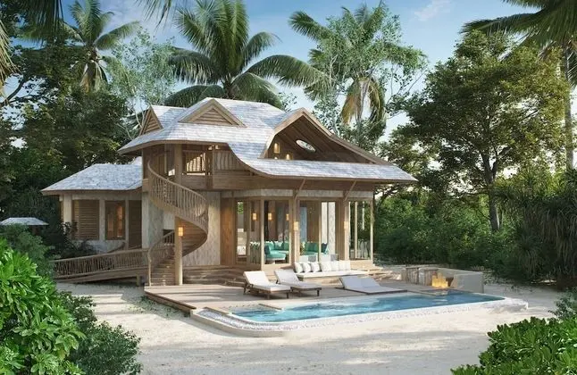 1 Bedroom Island Family Retreat and the Room