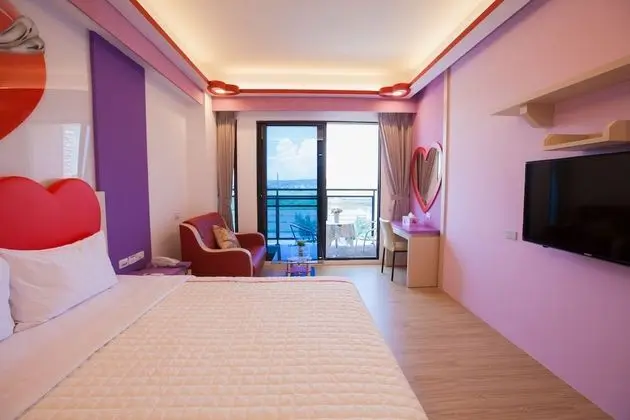 Romantic Tek Büyük Yataklı Oda, Balkon, Dağ Manzaralı