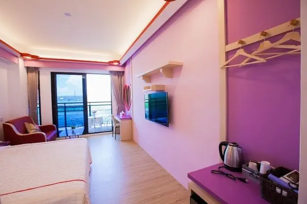 Romantic Tek Büyük Yataklı Oda, Balkon, Dağ Manzaralı