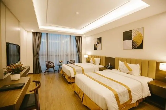 Deluxe Oda, 2 Çift Kişilik Yatak, Bahçe Manzaralı