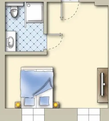 Comfort Tek Büyük Yataklı Oda