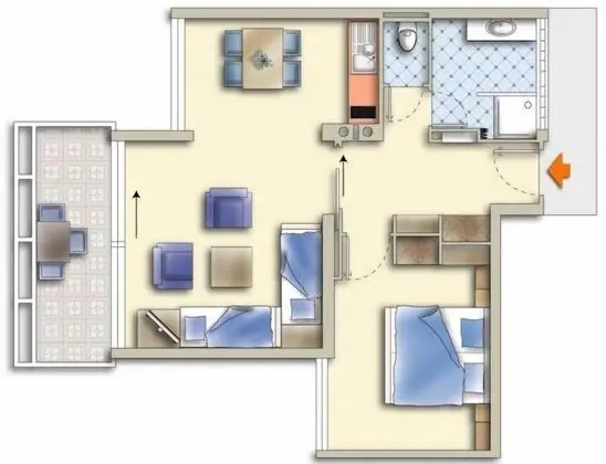 Apartment B