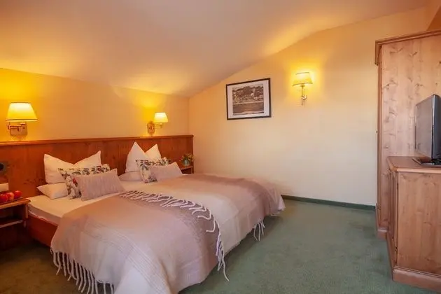 Tek Büyük Yataklı Oda, Balkon, Dağ Manzaralı