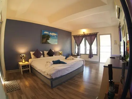 Standard Bungalov, 1 Yatak Odası, Bahçe Manzaralı