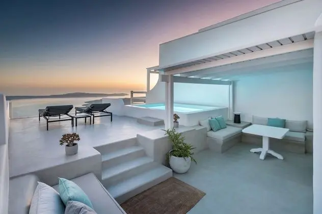 Executive Süit, Deniz Manzaralı (Plunge Pool, Caldera View)